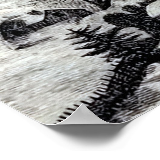  illustratie "Jack Frost" Poster (Hoek)