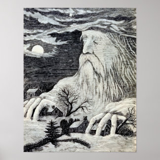 illustratie "Jack Frost" Poster