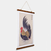  illustratie: Japans bantam Hangend Wandkleed (Gebogen)