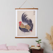  illustratie: Japans bantam Hangend Wandkleed (Slaapkamer)