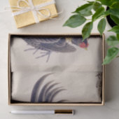  illustratie: Japans bantam Tissuepapier (Geschenk)