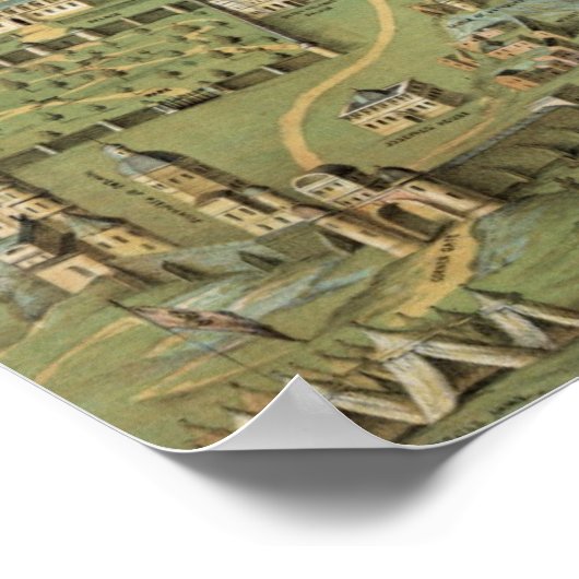 illustratie Jeruzalem Poster (Hoek)