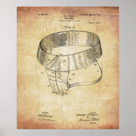 Illustratie jock-riem poster