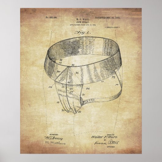 Illustratie  jock-riem poster (Voorkant)