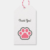 Illustratie Kat Cute Cadeaulabel (Voorkant)