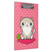 Illustratie Kat Cute Klembord (Rechts)