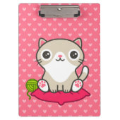 Illustratie Kat Cute Klembord (Voorkant)
