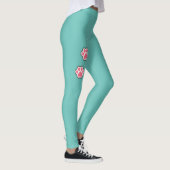 Illustratie Kat Cute Leggings (Rechts)