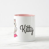 Illustratie Kat Cute Mok (Midden)