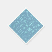 Illustratie kerstdoodle tekening voor verkuilen | servet (Hoek)