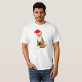 Illustratie kerstfotograaf t-shirt (Voorkant volledig)