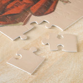 Illustratie kerstman (1907) legpuzzel (Zijkant)