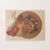 Illustratie kerstman (1907) legpuzzel (Horizontaal)