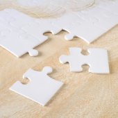 Illustratie  kerstman legpuzzel (Zijkant)