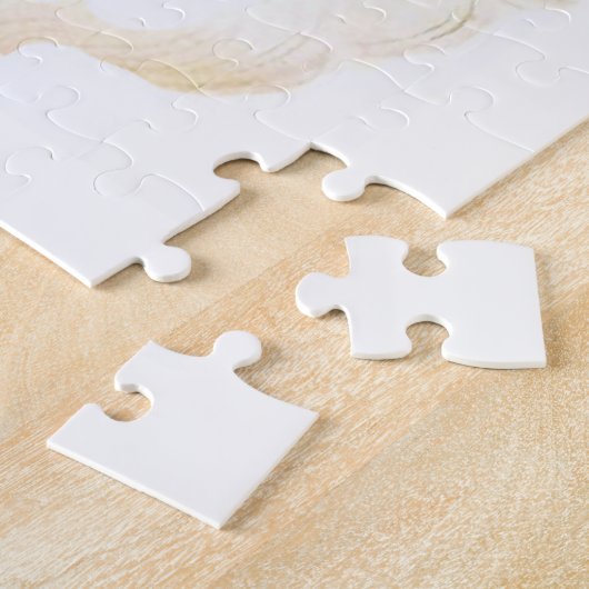 Illustratie kerstman legpuzzel (Zijkant)