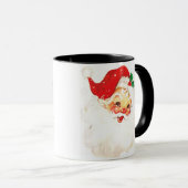 Illustratie  kerstman mok (Voorkant rechts)