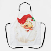 Illustratie kerstman schort (Voorkant)