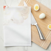 Illustratie  kerstman theedoek (Quarter Fold)