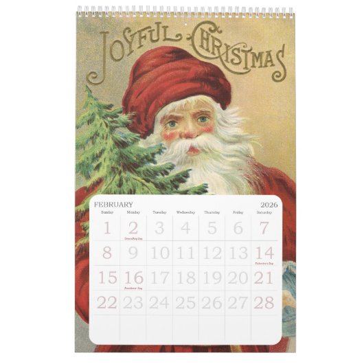 illustratie Kerstmis Sinterklaas Kalender (Feb 2026)