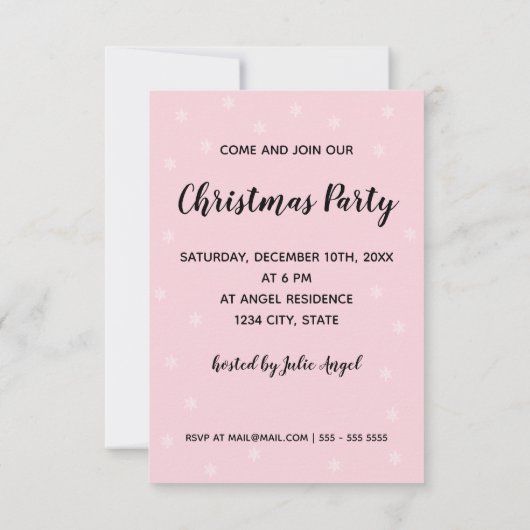 Illustratie kerstMode met boom Kaart (Achterkant)