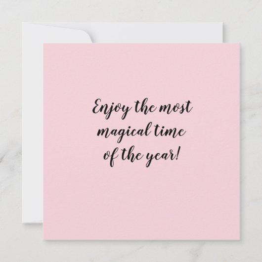 Illustratie kerstMode met boom Kaart (Achterkant)