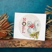 Illustratie kerstvierkant fotoplaat (Zijkant)