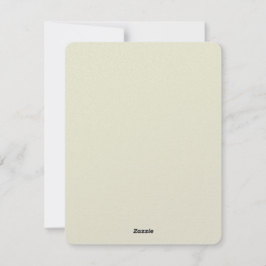  illustratie kind zingen kerstliedjes feestdagenkaart (Achterkant)