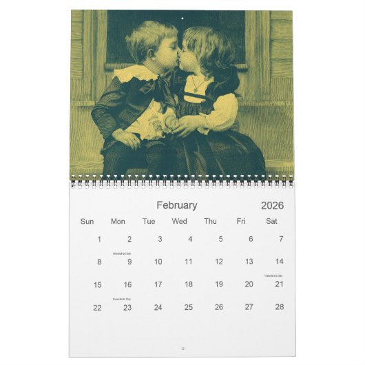  illustratie Kinderen en baby's Kalender (Feb 2026)