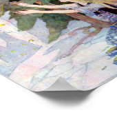  illustratie kleine Matchgirl Poster (Hoek)