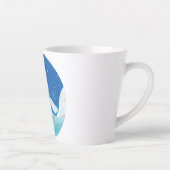 Illustratie kleine poolvos (Vulpes lagopus) Latte Mok (Rechts)