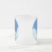 Illustratie kleine poolvos (Vulpes lagopus) Matglas Koffiemok (Center)