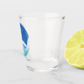 Illustratie kleine poolvos (Vulpes lagopus) Shot Glas (Rechts)