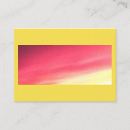 Illustratie kleur visitekaartje (Voorkant)