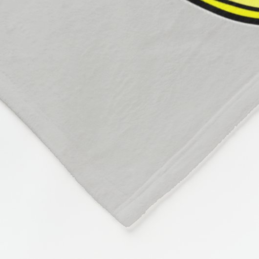 Illustratie kleurrijke Button Fleece Deken (Hoek)