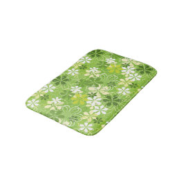 Illustratie kleurrijke kunst Natuur Floral Pattern Badmat