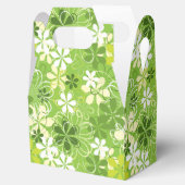 Illustratie kleurrijke kunst Natuur Floral Pattern Bedankdoosjes (Geopend)