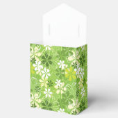 Illustratie kleurrijke kunst Natuur Floral Pattern Bedankdoosjes (Geopend)