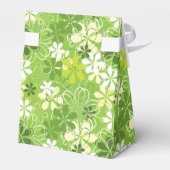 Illustratie kleurrijke kunst Natuur Floral Pattern Bedankdoosjes (Achterkant)