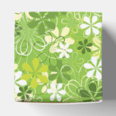 Illustratie kleurrijke kunst Natuur Floral Pattern Bedankdoosjes (Bovenkant)