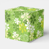 Illustratie kleurrijke kunst Natuur Floral Pattern Bedankdoosjes (Achterkant)