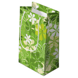 Illustratie kleurrijke kunst Natuur Floral Pattern Klein Cadeauzakje