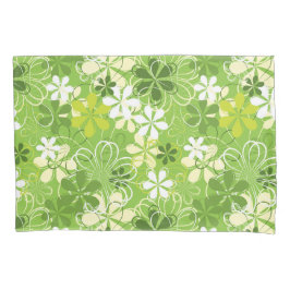 Illustratie kleurrijke kunst Natuur Floral Pattern Kussensloop