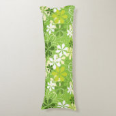 Illustratie kleurrijke kunst Natuur Floral Pattern Lichaamskussen (Voorkant Verticaal)