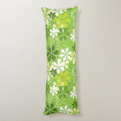 Illustratie kleurrijke kunst Natuur Floral Pattern Lichaamskussen (Achterkant (Verticaal))