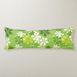 Illustratie kleurrijke kunst Natuur Floral Pattern Lichaamskussen