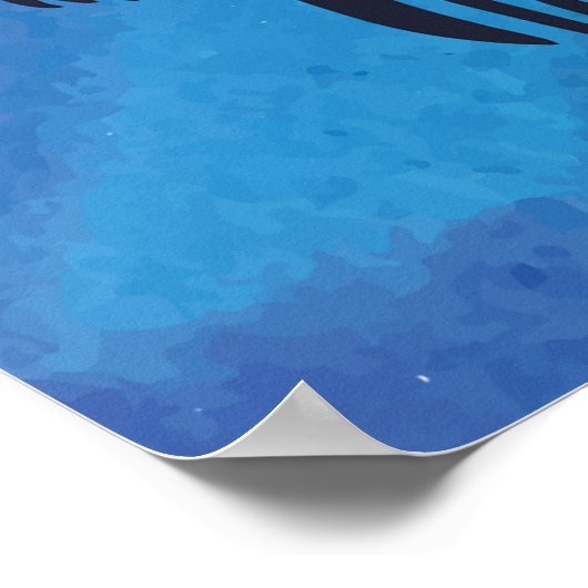 Illustratie kleurrijke lionkop poster (Hoek)