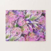 Illustratie kleurrijke successen legpuzzel (Horizontaal)