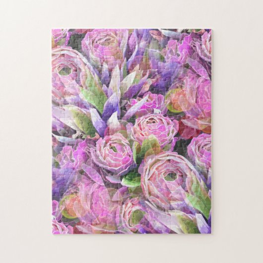 Illustratie kleurrijke successen legpuzzel (Verticaal)