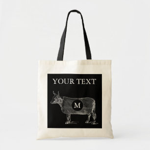  ILLUSTRATIE Kogelmandmonogram Canvas tas