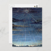  illustratie komeet boek Mitternachtssonne Briefkaart (Voorkant / Achterkant)